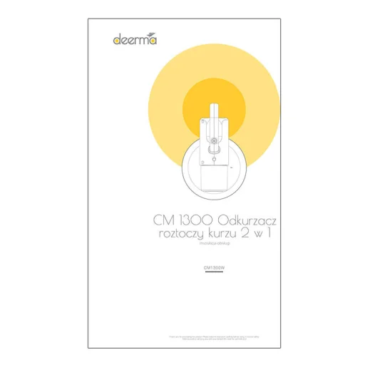 Deerma CM1300 poratka porszívó - 6