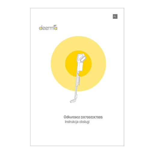 Deerma DX700s rúdporszívó (szürke) - 7