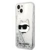 Karl Lagerfeld KLHCP14MLNHCCS iPhone 14 Plus 6,7" ezüst/ezüst hardcase csillogó Choupette fej tok thumbnail