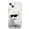 Karl Lagerfeld KLHCP14MLNHCCS iPhone 14 Plus 6,7" ezüst/ezüst hardcase csillogó Choupette fej tok thumbnail