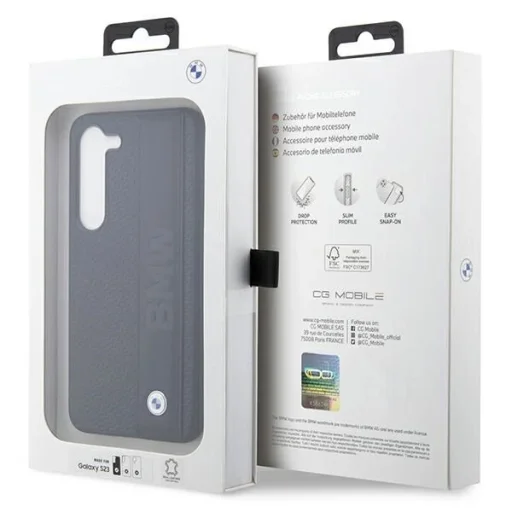 BMW BMHCS23S22RDPK S23 S911 fekete/fekete kemény tok Bőr Textúrával és Csíkkal - 8