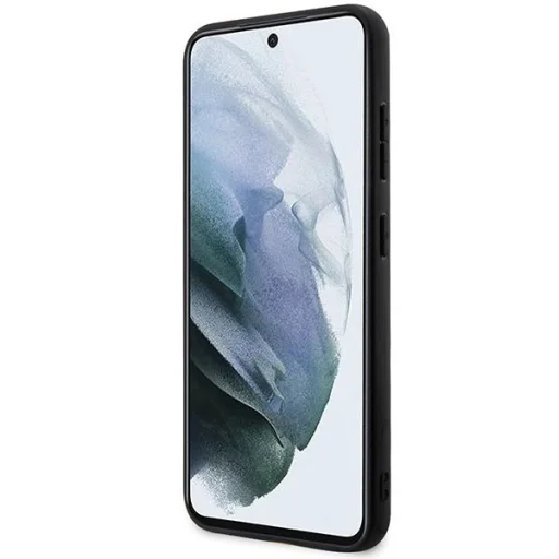 BMW BMHCS23M22RDPK S23+ S916 fekete/fekete keménytok bőr textúrával és csíkkal tok - 5