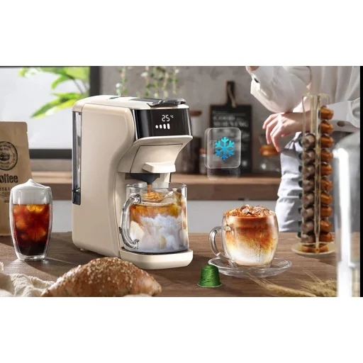 HiBREW 5 az 1-ben kapszulás kávéfőző H1B-fehér (fehér) - 3