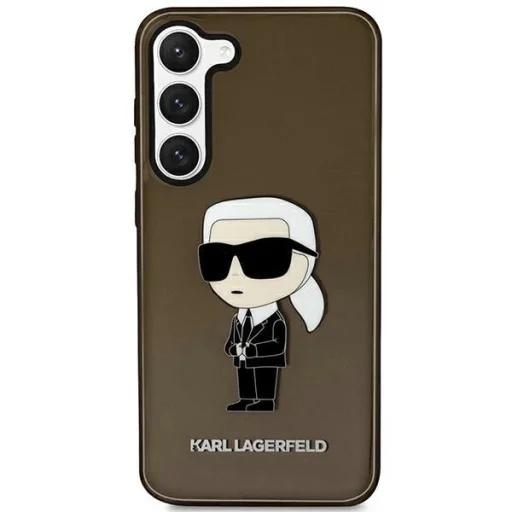 Karl Lagerfeld KLHCS23MHNIKTCK Samsung Galaxy S23+ fekete/fekete Ikonik Karl Lagerfeld tok - 1