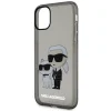 Karl Lagerfeld KLHCN61HNKCTGK iPhone 11 6.1" fekete/fekete keménytok Karl & Choupette thumbnail