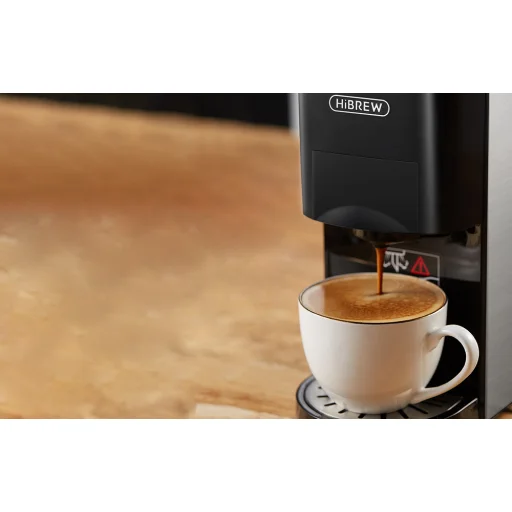 HiBREW H3A 4 az 1-ben kapszulás kávéfőző 1450W 29 bar nyomással - 5