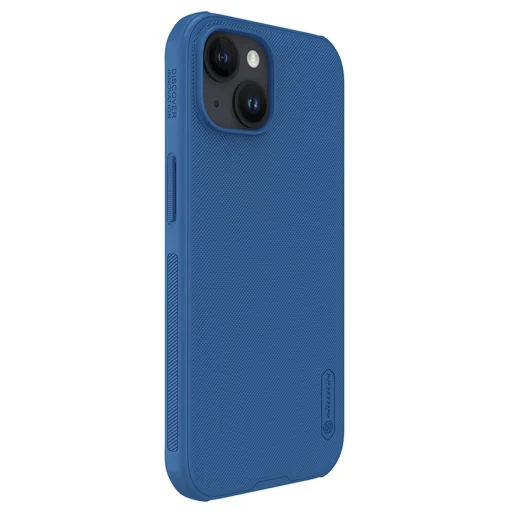 Nillkin Super Frosted Shield Pro megerősített tok iPhone 15 Plus - kék - 5