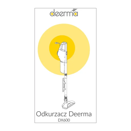 Deerma DX600 rúdporszívó (fekete) - 8