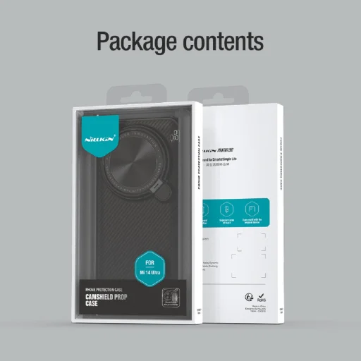 Nillkin CamShield Prop tok Xiaomi 14 Ultra Fekete - 7