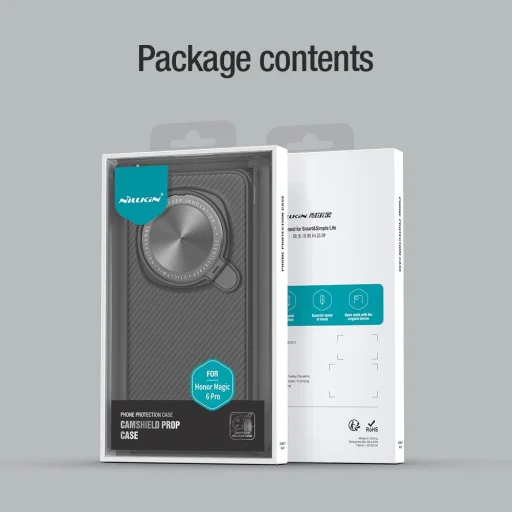 Nillkin CamShield Prop tok Honor Magic6 Pro fekete - 8