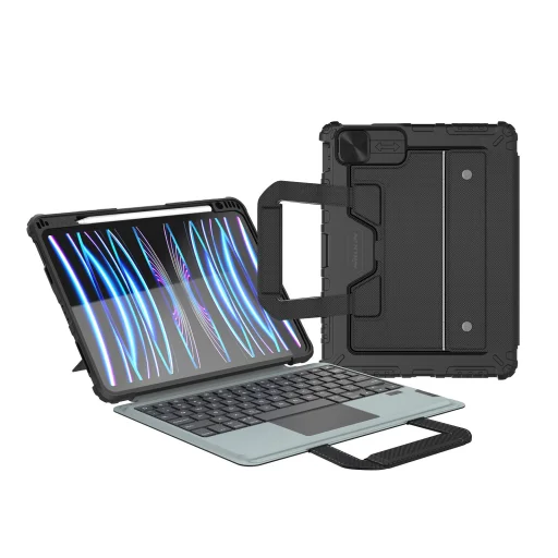 Nillkin Bumper GO Billentyűzetes Tok (Háttérvilágítással) iPad Pro 11 2020/2021/2022, fekete - 1