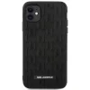 Karl Lagerfeld KLHCN61RUPKLPK iPhone 11 6.1" hard case fekete/fekete 3D Monogram tok - 3