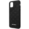 Karl Lagerfeld KLHCN61RUPKLPK iPhone 11 6.1" hard case fekete/fekete 3D Monogram tok - 6
