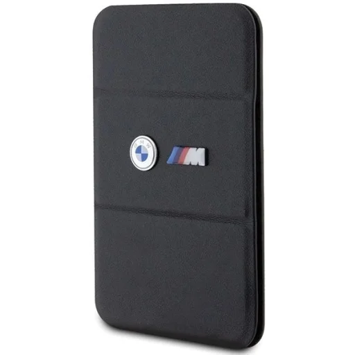 BMW Wallet Card Slot Állvány Tok BMWCSMMPGK - fekete MagSafe M Edition Collection tok - 2