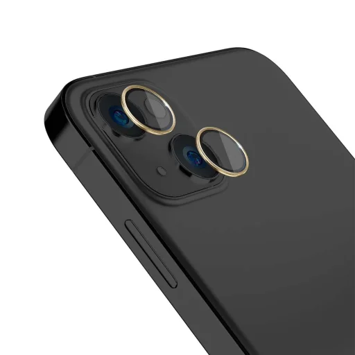 Apple iPhone 15 - 3mk Lens Protection Pro Sárga üvegfólia - 2