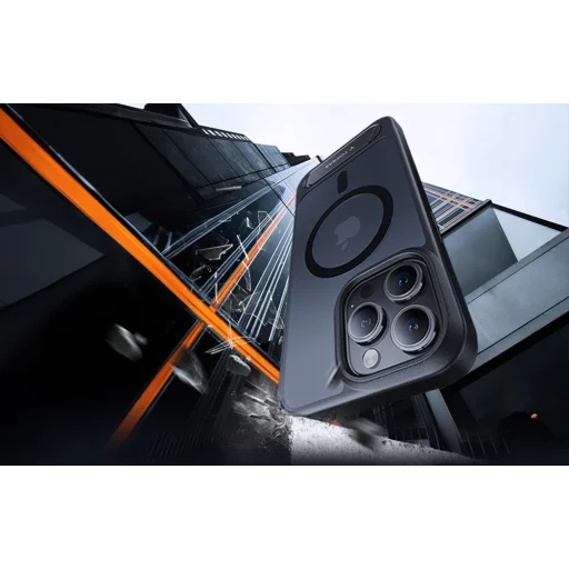 Torras UPRO Pstand tok iPhone 15 Pro Max (fekete) - 6