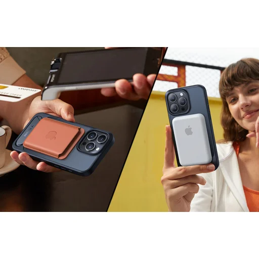 Torras UPRO Pstand tok iPhone 15 Pro Max (fekete) - 7