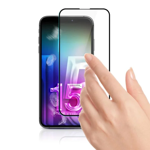 Apple iPhone 15 Pro - 3mk HardGlass Max Lite™ üvegfólia - 5