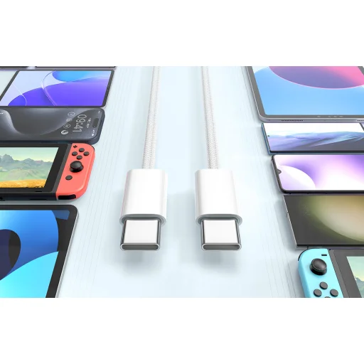 Mcdodo CA-5690 USB-C to USB-C kábel, 60W, 1m (fekete) - 5