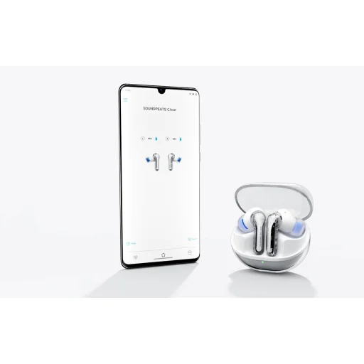 TWS Soundpeats Clear Bluetooth fülhallgató (Kék) - 11