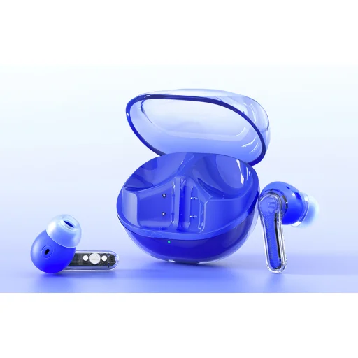 TWS Soundpeats Clear Bluetooth fülhallgató (Kék) - 6