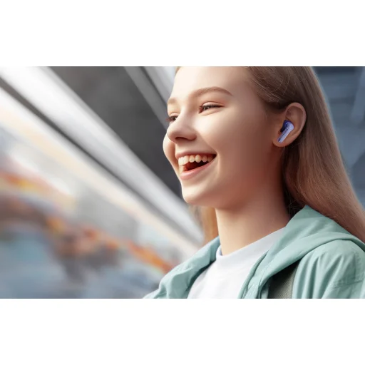 TWS Soundpeats Clear Bluetooth fülhallgató (Kék) - 7