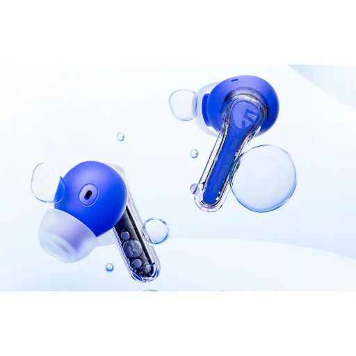 TWS Soundpeats Clear Bluetooth fülhallgató (Kék) - 9