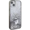  iPhone 15 Plus átlátszó Karl Lagerfeld Liquid Glitter Choupette tok thumbnail