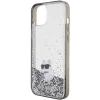  iPhone 15 Plus átlátszó Karl Lagerfeld Liquid Glitter Choupette tok thumbnail