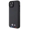  iPhone 15 Plus 6.7" fekete/fekete bőrbélyeg Tricolor BMW BMHCP15M22PTDK tok thumbnail