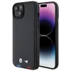  iPhone 15 Plus 6.7" fekete/fekete bőrbélyeg Tricolor BMW BMHCP15M22PTDK tok thumbnail