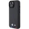  iPhone 15 6.1" Fekete/Fekete BMW BMHCP15S22PTDK Bőr Dombornyomott Tricolor tok thumbnail