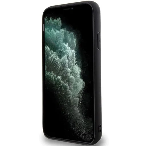 Karl Lagerfeld KLHCN613DMKRLK iPhone 11 6.1" fekete/fekete kemény tok 3D Rubber Multi Logo tok - 5