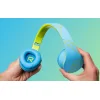 Gyermekeknek szánt PowerLocus P2 vezeték nélküli fejhallgató (kék-zöld) thumbnail