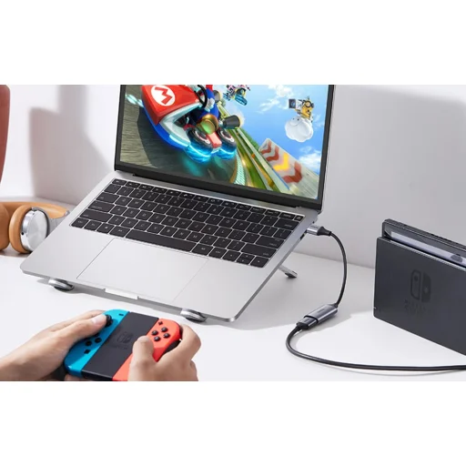 HDMI Rögzítőkártya / Grabber Ugreen CM489, 4K 60Hz, USB + USB-C - 5