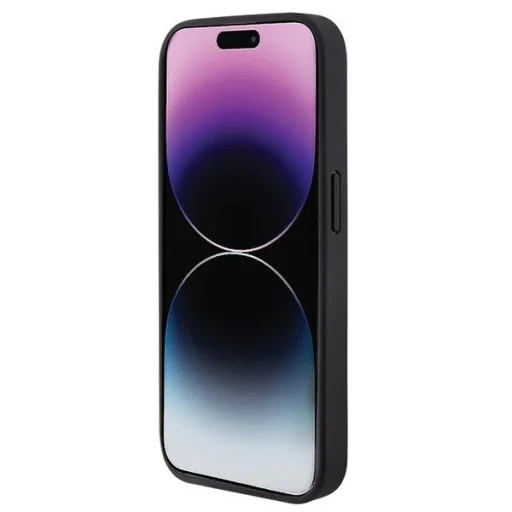  iPhone 15 Pro BMW Szteppelt Trikolor MagSafe tok - fekete - 7