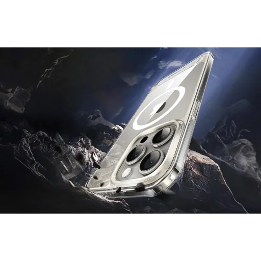 Torras UPRO Pstand tok Samsung Galaxy S24 Ultra 5G-hez (átlátszó) - 4