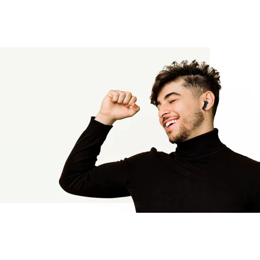 QCY HT05 TWS earphones, ANC (black) - 8