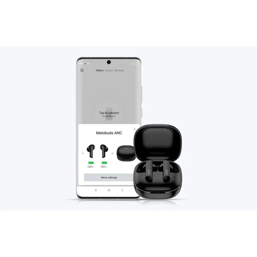 QCY HT05 TWS earphones, ANC (black) - 12