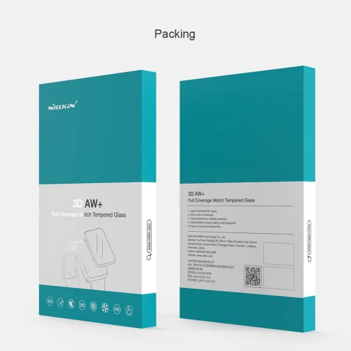 Nillkin Edzett Üveg 3D AW+ Apple Watch 44mm Series 4/5/6/SE üvegfólia - 2