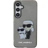 Karl Lagerfeld KLHCS24MHNKCTGK S24+ S926 fekete/fekete hardcase Glitter Karl&Choupette tok thumbnail