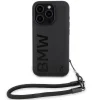  iPhone 15 Pro Max BMW Signature Leather Wordmark Cord tok - fekete thumbnail