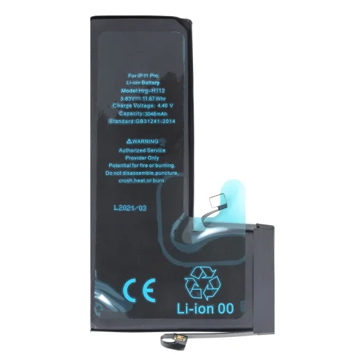 Akkumulátor iPhone 11 Pro-hoz 3046mAh Li-Ion (Bulk) - 2