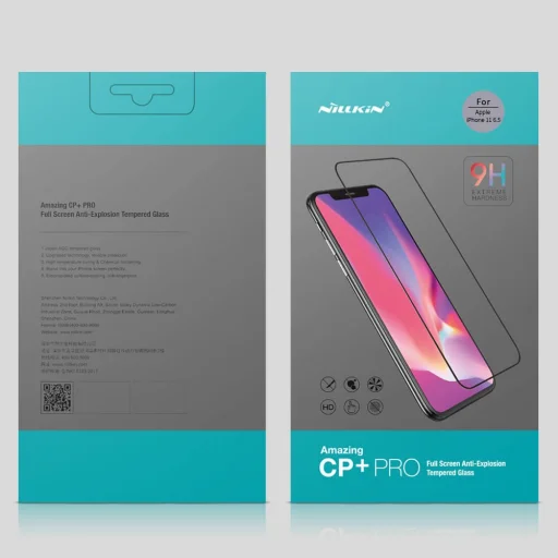 Nillkin Tempered Glass 2.5D CP+ PRO Fekete Apple iPhone 11/XR üvegfólia - 3