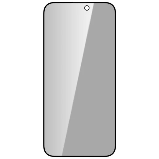 Nillkin 0.33mm Guardian 2.5D üvegfólia Apple iPhone 15 Pro Max fekete - 3