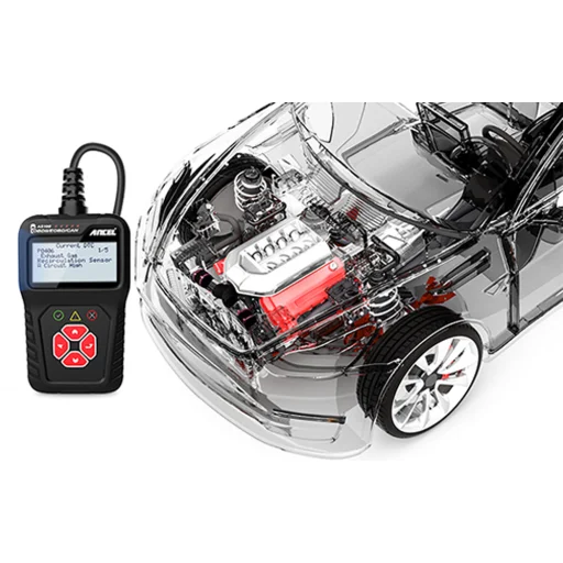 Ancel AS100/AC100 OBD2 diagnosztikai szkenner (Mérőműszer) - 6