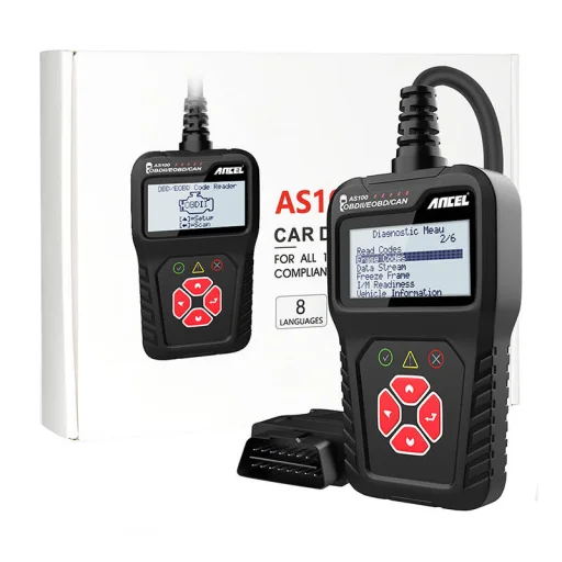 Ancel AS100/AC100 OBD2 diagnosztikai szkenner (Mérőműszer) - 4