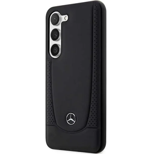Mercedes bőrtok Samsung Galaxy S23 FE - fekete tok - 2