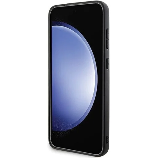 Mercedes bőr textúrált és sima MagSafe tok Samsung Galaxy S24+ - fekete - 5