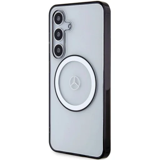 Mercedes Printed Logo MagSafe tok Samsung Galaxy S24 - átlátszó - 2